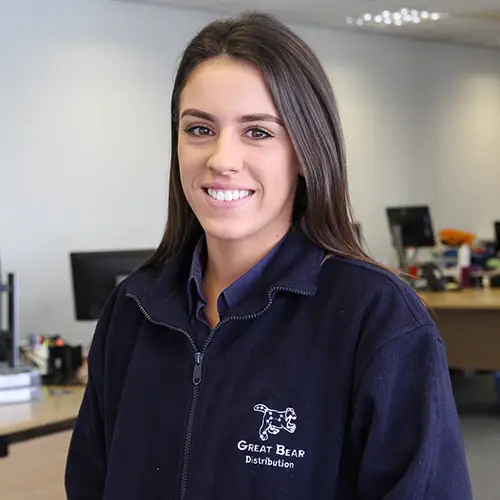 Logistics Apprentice Emily