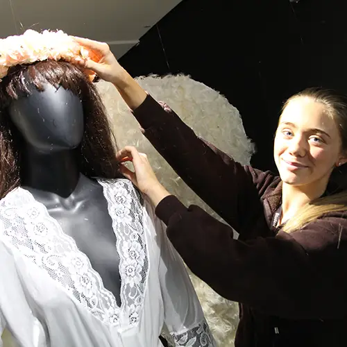 Fashion Communication student