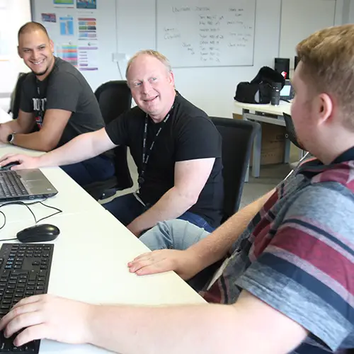 HE Computing students