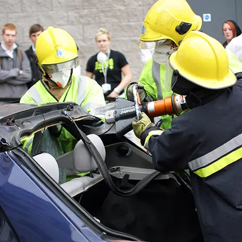 Fire Service extrication exercise